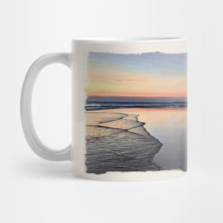 Sunset at the beach Mug